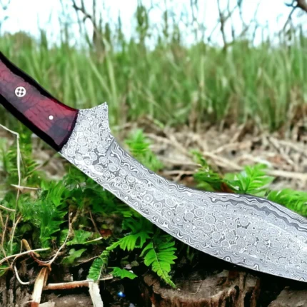 Handmade Gurkha Kukri Full Tang Bowie Knife for Hunting, Camping, Outdoor, Everyday Carry Knife Custom Gift for Men.