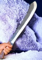 Handmade High Carbon Steel 1095 Rockwell 27 Inches Machete Bush craft tactical Sword - Image 8